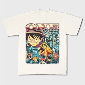 Street Market Supply ONEPIECE Tee – Vintage White – Size Medium – New